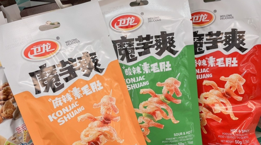 圖為魔芋爽。圖片來源：臺灣《聯(lián)合報》楊雅婷攝。